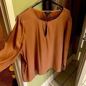 Dusty peach express blouse XL